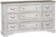 Liberty Furniture Magnolia Manor Antique White/Weathered Bark 68" Dresser-0