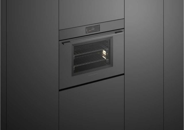 Fisher & Paykel Series 11 Minimal 30" Grey Glass Combination Steam Oven-4