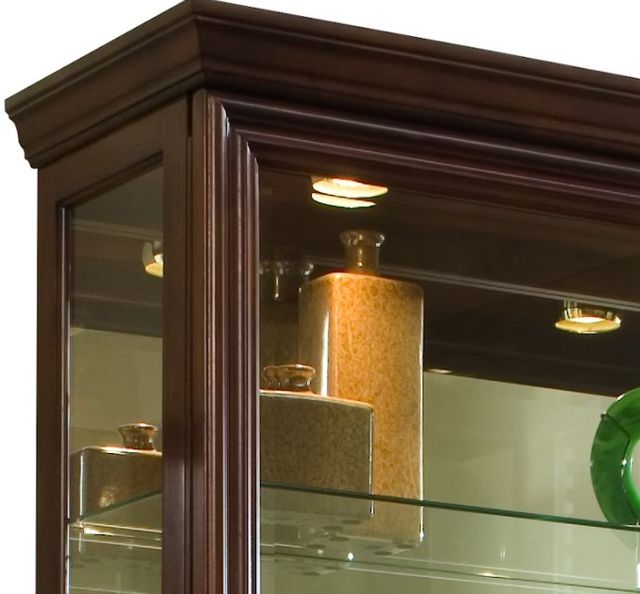 Pulaski™ PFC Cherry Two Way Sliding Door Curio-1
