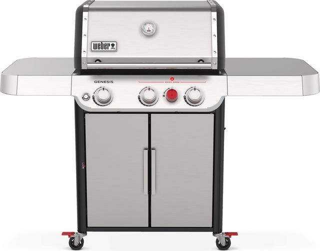 Weber® Genesis 3-Burner Stainless Steel Freestanding Liquid Propane Gas Grill-0