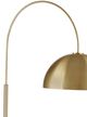 Bassett Mirror Caldwell Brass/ White Floor Lamp-1