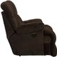 Catnapper® Cloud 12 Chocolate Power Lay Flat Chaise Recliner-4