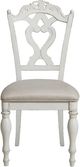 Homelegance® Cinderella Antique White/Gray Writing Desk Chair-2