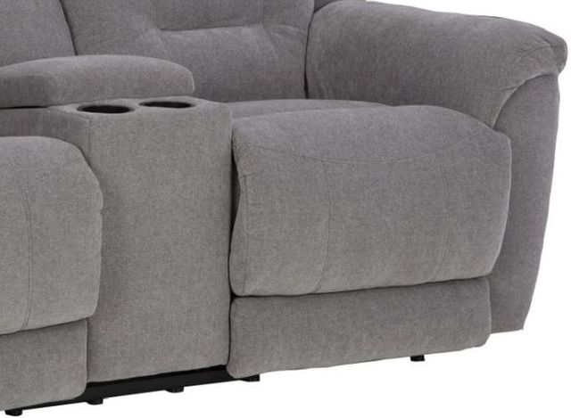 HomeStretch Knockout Granite Power Reclining Loveseat-2