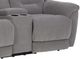 HomeStretch Knockout Granite Power Reclining Loveseat-2