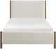 Mazin Furniture Julian Eastern King Caramel Oak Platform Bed-1