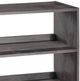 Donco Kids Louver Antique Gray Youth Small Bookcase-2