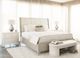 Bernhardt Axiom Gray/Linear White Bench-1