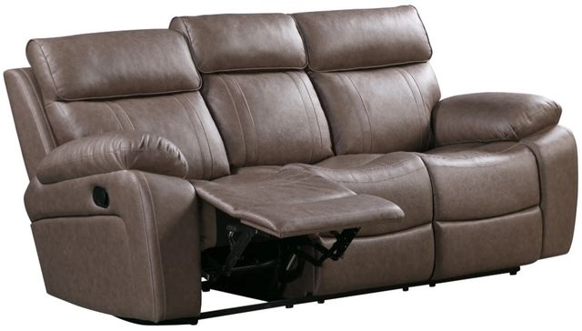 Parker House® Theon Stokes Toffee Manual Reclining Sofa-2