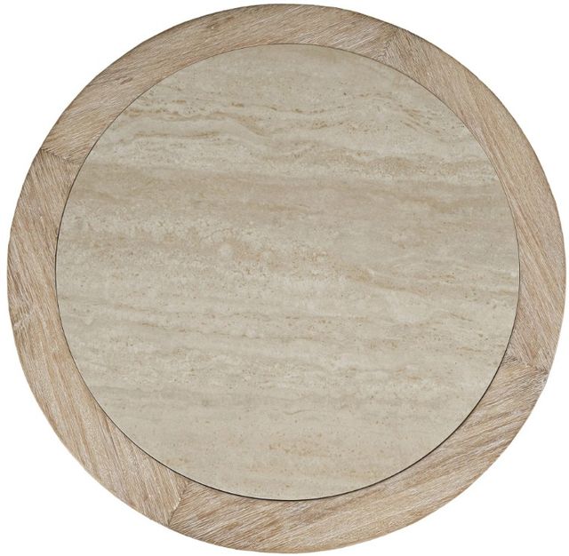 Jofran Inc. Sierrafina Almond Round End Table-4