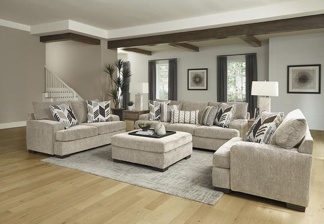 Albany Industries Clash Buff Loveseat-1
