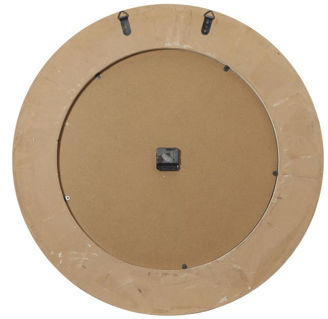 Deco Marche Brown Round Wall Clock-2