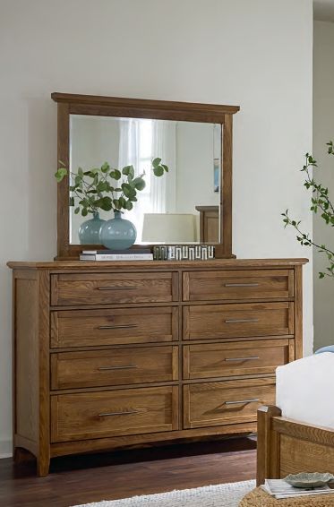 Vaughan-Bassett Jamestown Oak Natural Oak 8-Drawer Dresser-1