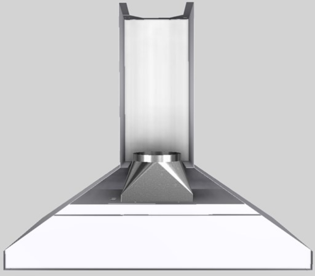 Vent-A-Hood® K Series 42" White Wall Mounted Range Hood-3