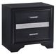 Coaster® Miranda Black Nightstand-0