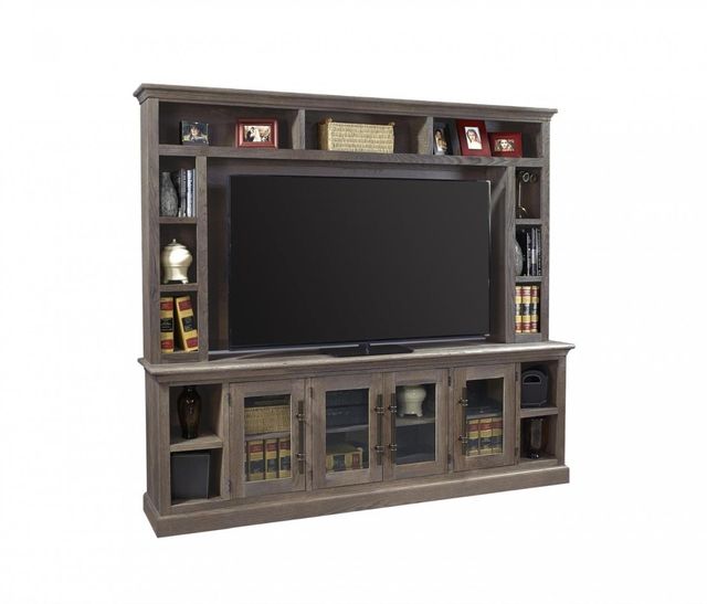 aspenhome® Manchester Barnhouse 97" Console with 4 Doors and Hutch-1