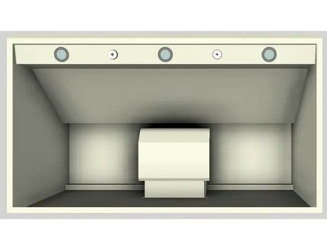 Vent-A-Hood® 42" Biscuit Wall Hood-2