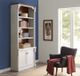 Martin Furniture Durham Off-White Bookcase with Lower Doors-1