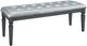 Homelegance® Allura Gray Bed Bench-0