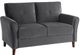 Mazin Furniture Dunleith Gray Love Seat-1