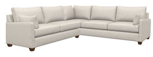 La-Z-Boy® Wilmette 2-Piece Dove Sectional-0
