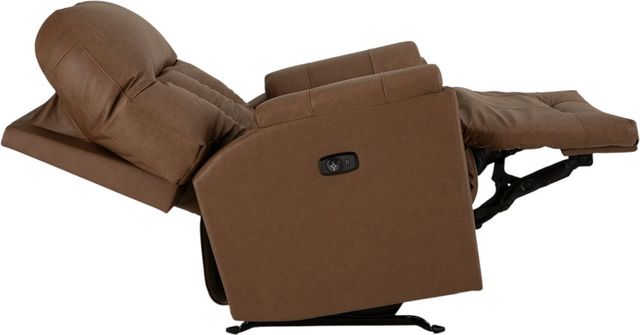 Best® Home Furnishings Customizable Suitably Leather Power Swivel Glider Recliner with Heat, Massage and Head Tilt-1