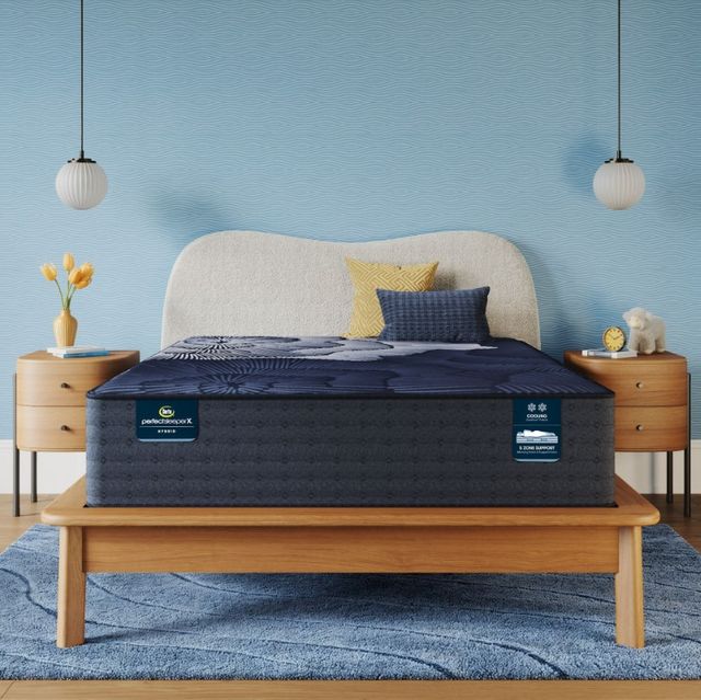 Serta® perfectsleeper X™ Prescott 14" Hybrid Medium Firm Smooth Top King Mattress-1