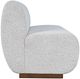 Jofran Inc. Milano Gray Banquette Three Seater-2