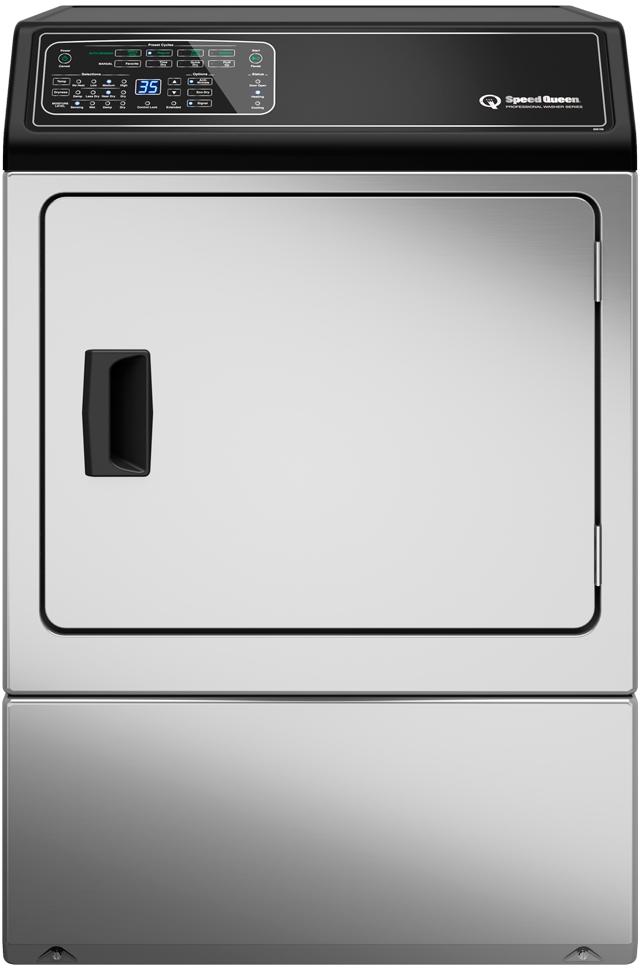 Speed Queen® 7.0 Cu. Ft. Stainless Steel Gas Dryer