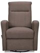 Mazin Furniture Gage Brown Glider Recliner Chair-1