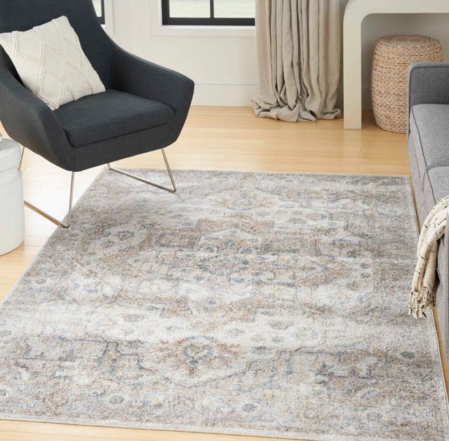 Nourison Home™ Astra Machine Washables 5'x7' Style 19 Area Rug-1