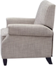 Olliix by Madison Park Sand Julian Push Back Recliner-2