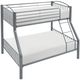 Homelegance® Beckett Gray Youth Twin Over Full Bunk Bed-3