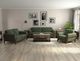 International Furniture Direct Loft Brown Olive Sofa-1