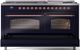 Ilve® Nostalgie II Series 60" Midnight Blue Pro Style Dual Fuel Range-4