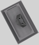 Vent-A-Hood® Designer Series 48" Gunsmoke Island Range Hood-3