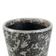 A & B Home 3-Piece Black Herb Pot Set-2
