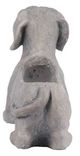A & B Home Manon Gray Dog Planter-3