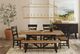 Intercon Hendricks Raven/Rustic Wheat Dining Side Chair-5