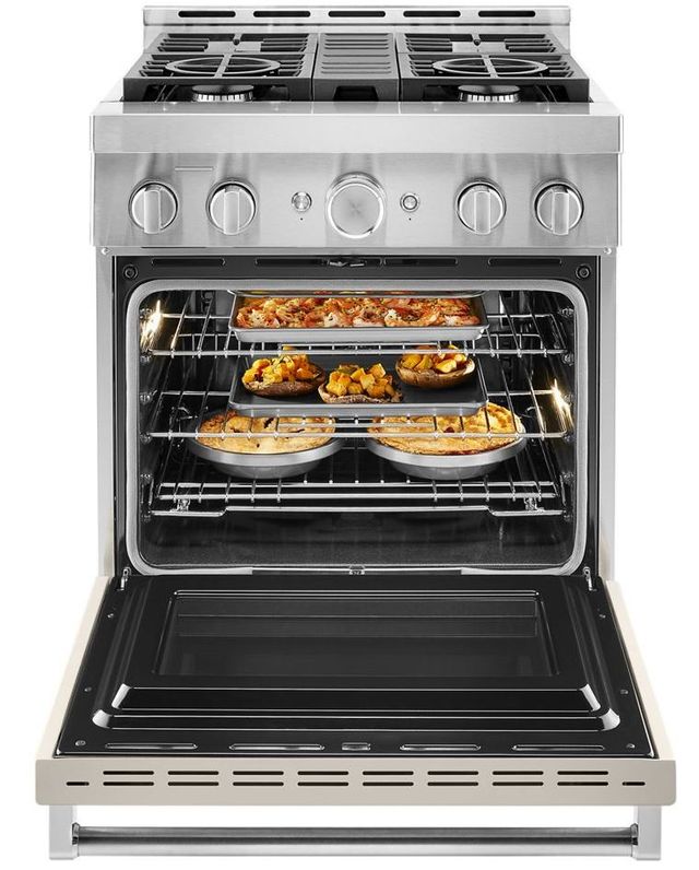 KitchenAid® 30" Milkshake Smart Pro Style Gas Range-2