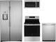 GE® 4 Piece Stainless Steel Electric Kitchen Package-0