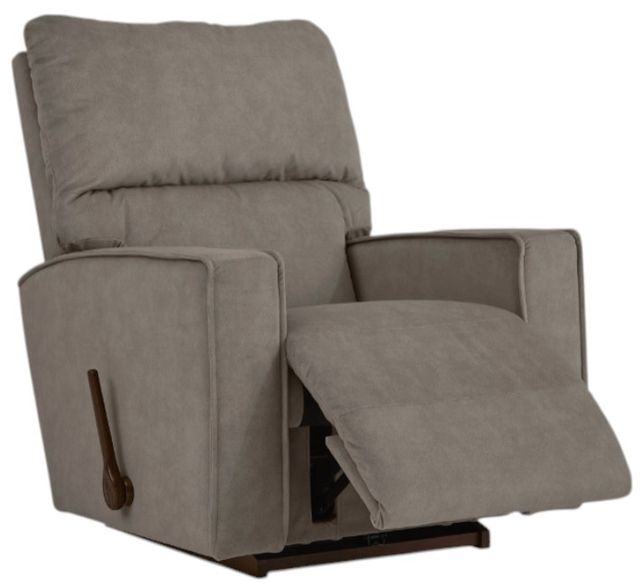 La-Z-Boy® Maddox Dove Gray Manual Rocking Recliner -3