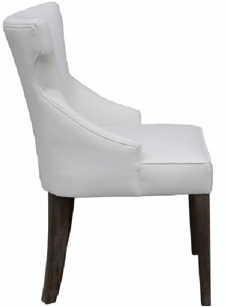 Nest Home Collections Lacey Barbury Pearl/Medium Gray Dining Chair-2