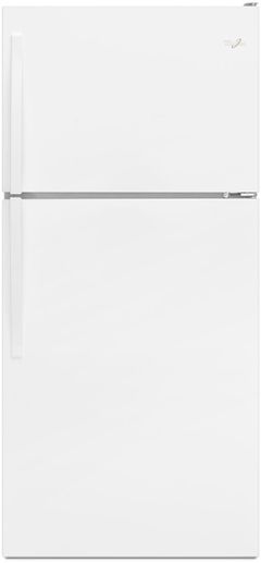 Whirlpool® 30 in. 18.2 Cu. Ft. White Top Freezer Refrigerator