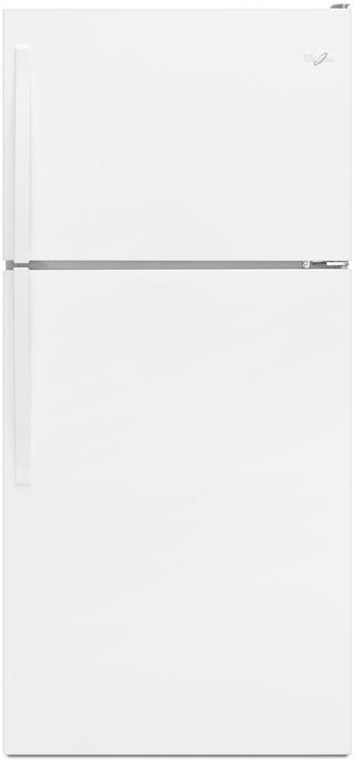 Whirlpool® 30 in. 18.2 Cu. Ft. White Top Freezer Refrigerator