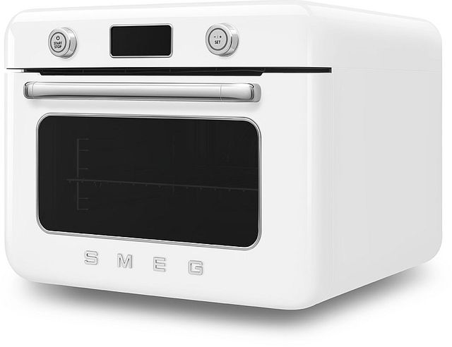 Smeg 50's Style 20" White Countertop Combi Steam Oven-1