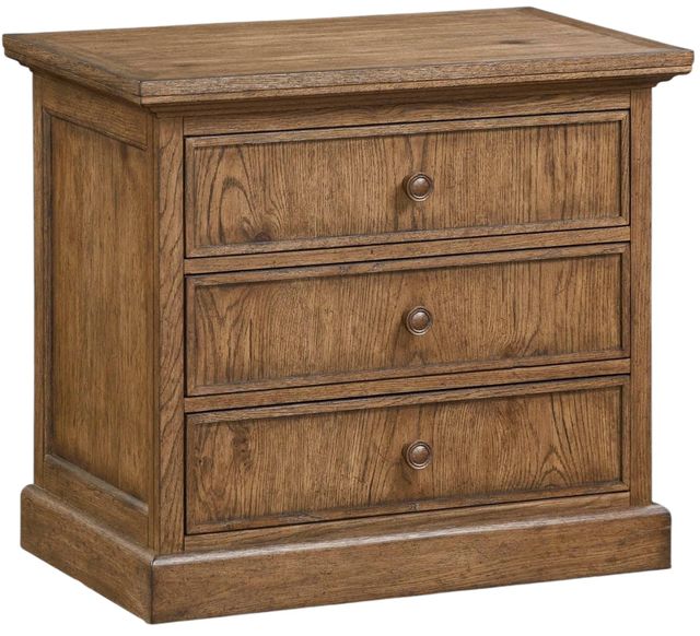 Bassett® Furniture Surry Truffle Oak Nightstand -0