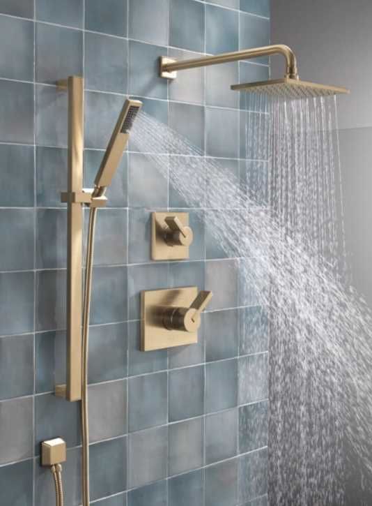 Delta Vero® Champagne Bronze 3-Setting 2-Port Diverter Trim-3