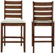 New Classic® Home Furnishings Pascal 7-Piece Wlanut Counter Dining Set-4