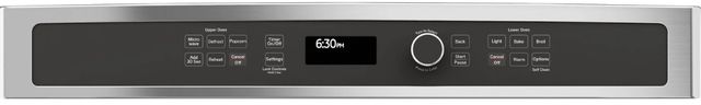 GE® 30" Stainless Steel Oven/Micro Combo Electrical Wall Oven-3